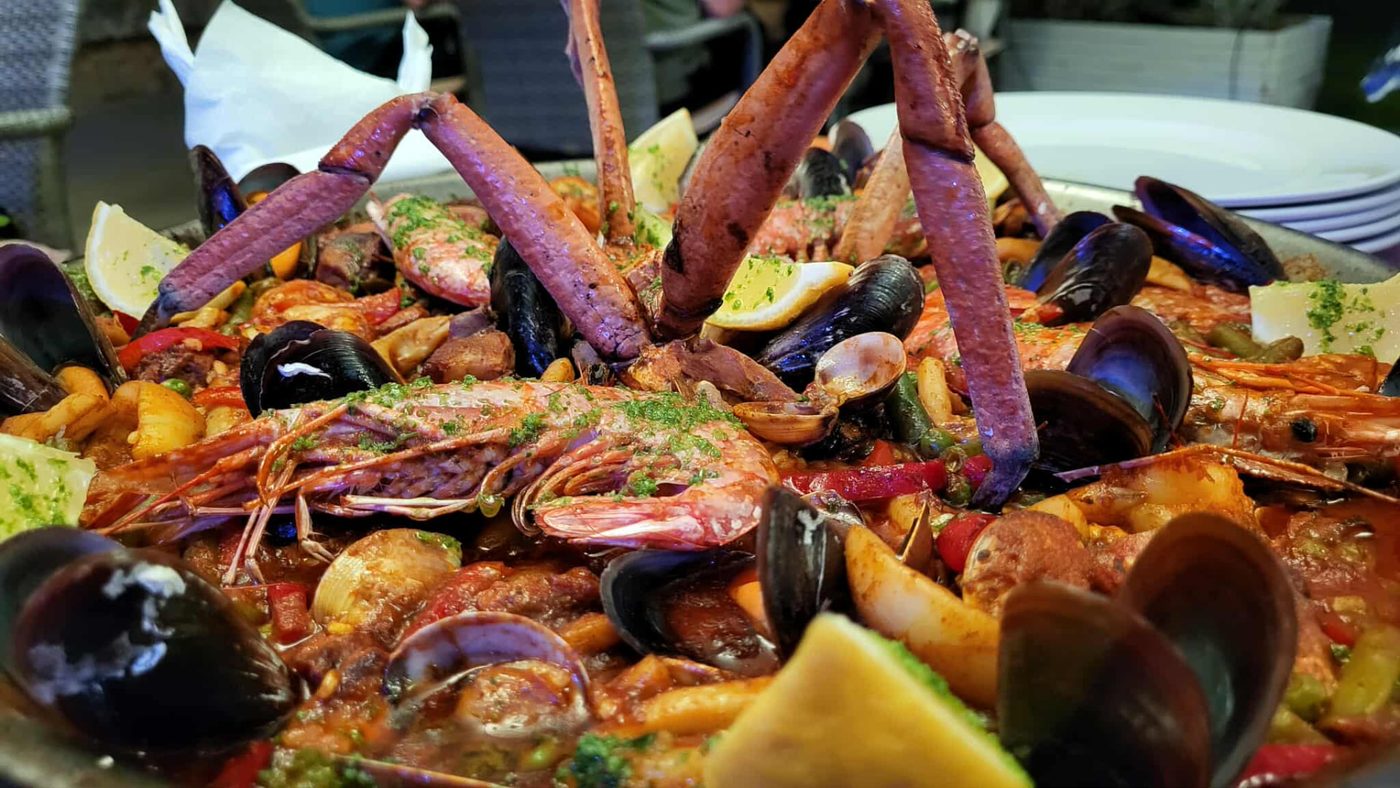 Tenger gyümölcsei paella