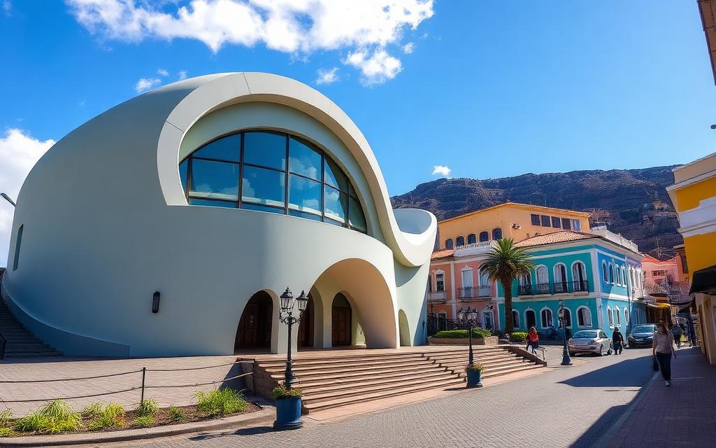 Az Auditorio de Tenerife és La Laguna színes utcái